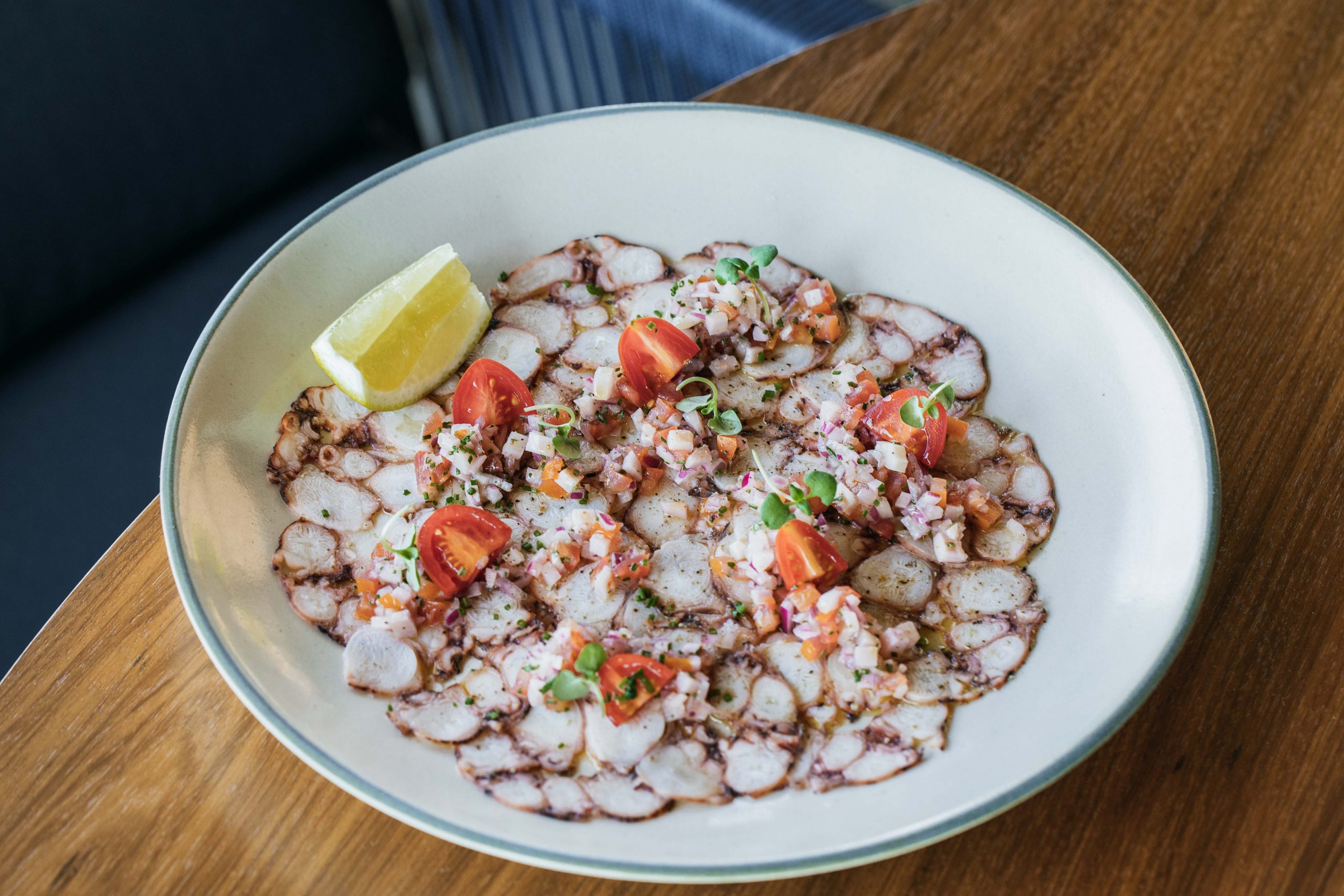 Carpaccio di polpo
